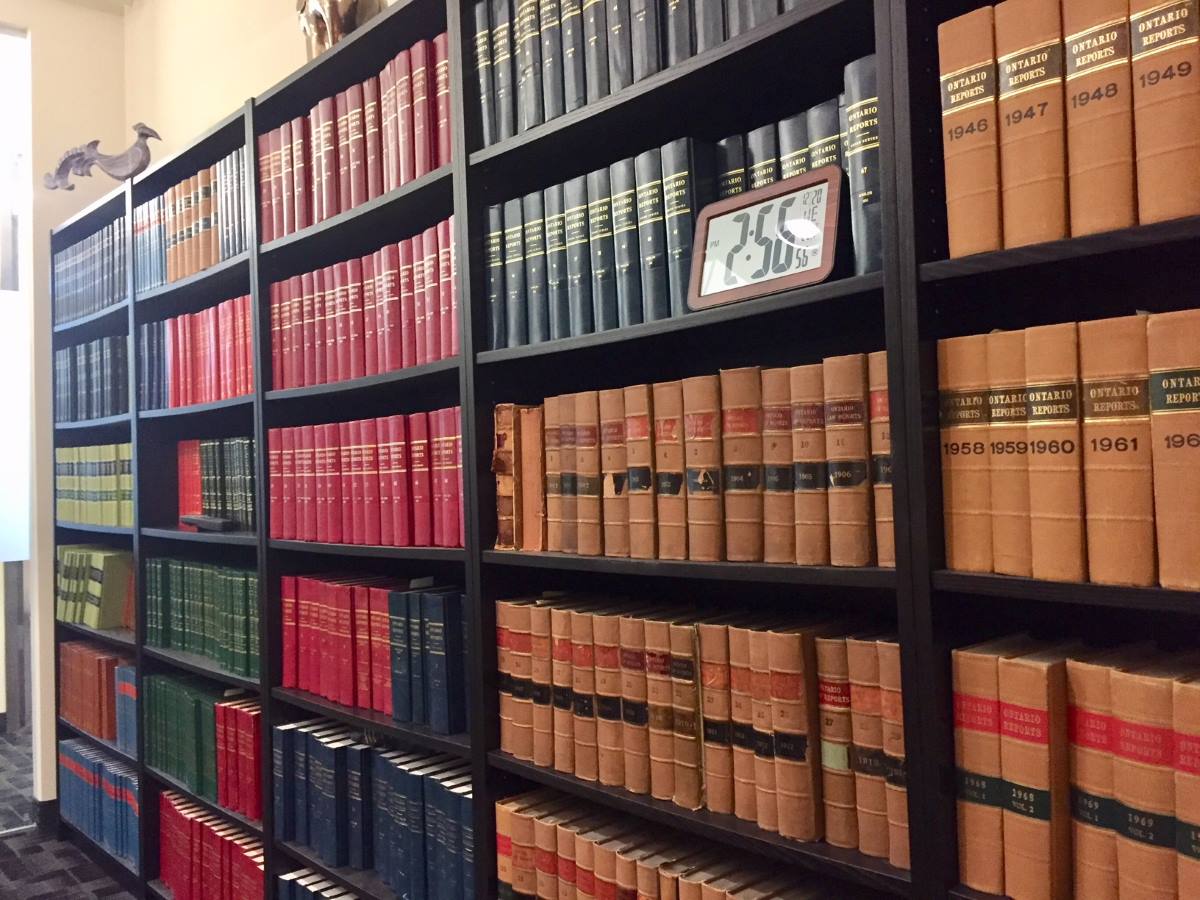 Picture of legal books