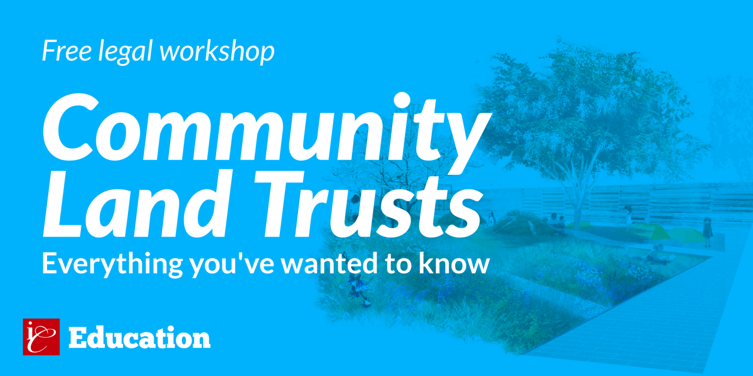 Free webinar Community Land Trusts everything you’ve wanted to know